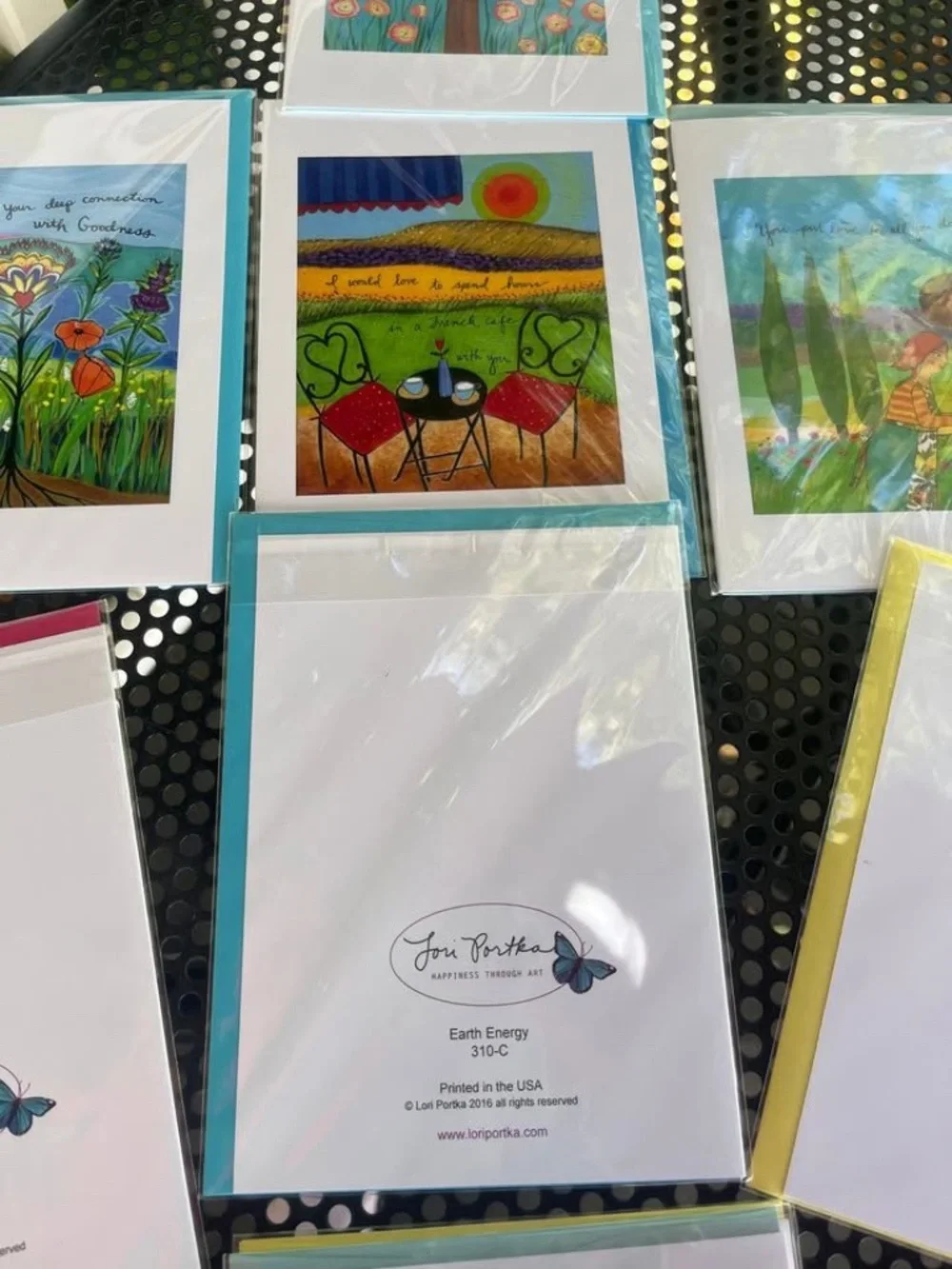 Lori Portka Greeting Card Bundle ~ Set ~10 Individually Wrapped Cards/Envelopes